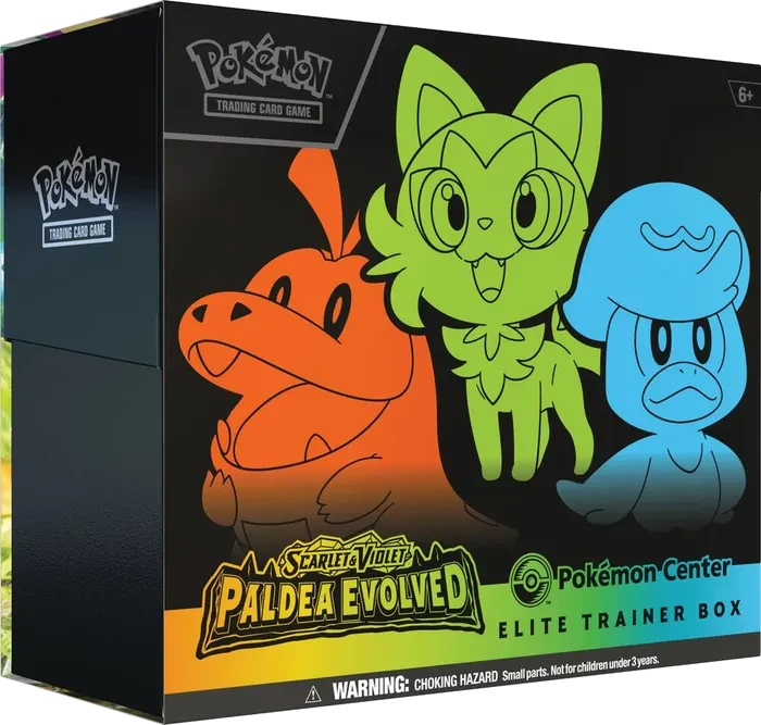 Paldea Evolved Pokémon Center Elite Trainer Box