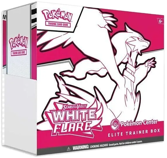 White Flare Pokémon Center Elite Trainer Box
